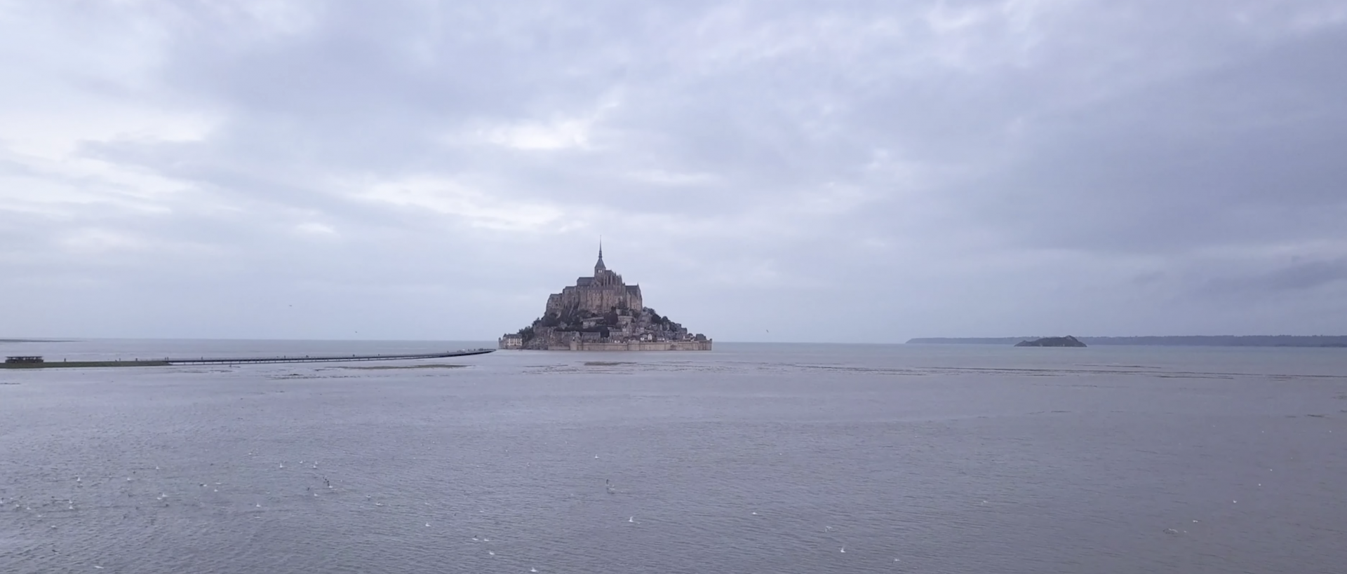 Mont Saint Michel desde nuestro dron