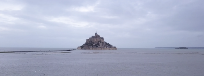 Mont Saint Michel desde nuestro dron