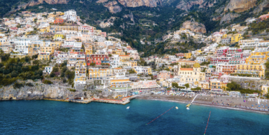 Positano desde dron por Despacito por el Mundo