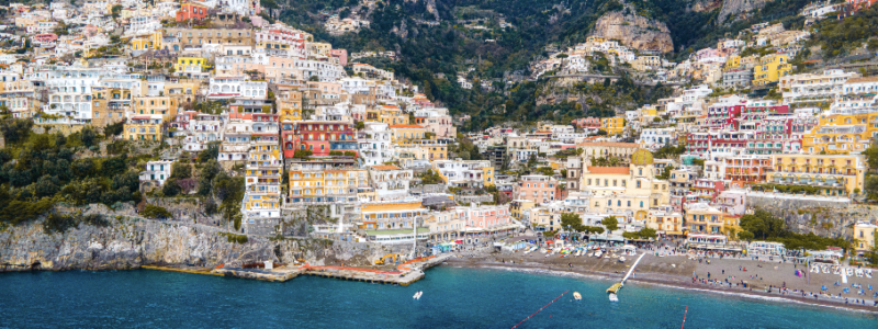 Positano desde dron por Despacito por el Mundo