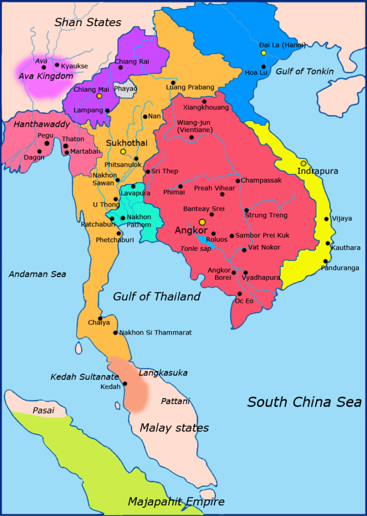 Sureste Asia en 1300 por Javierfv1212