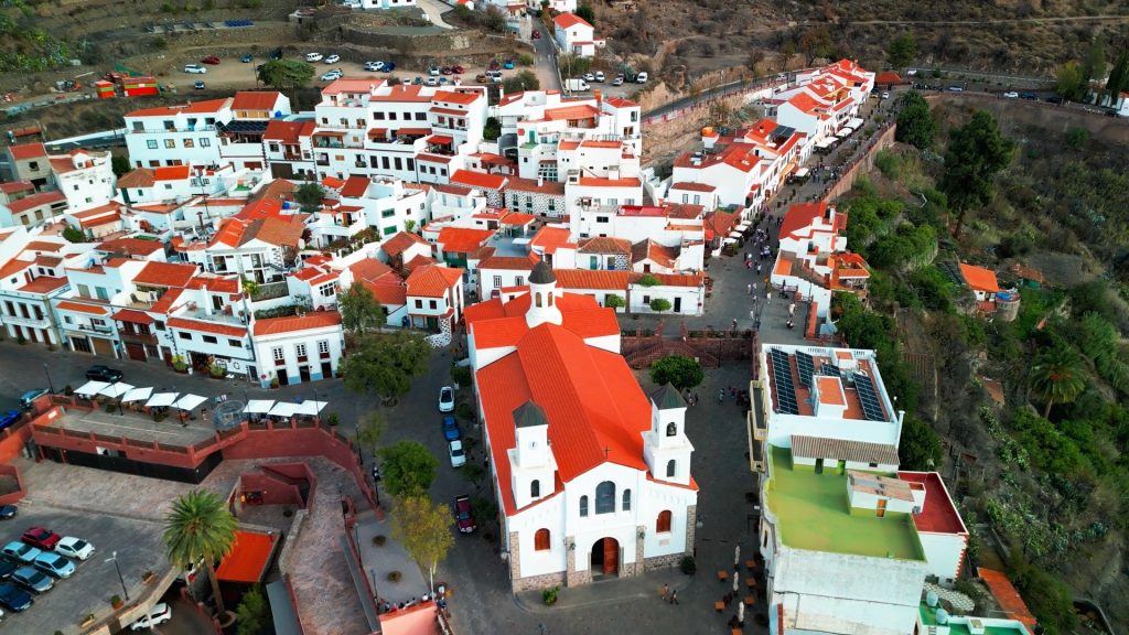 Pueblo de Tejeda por Despacito por el Mundo