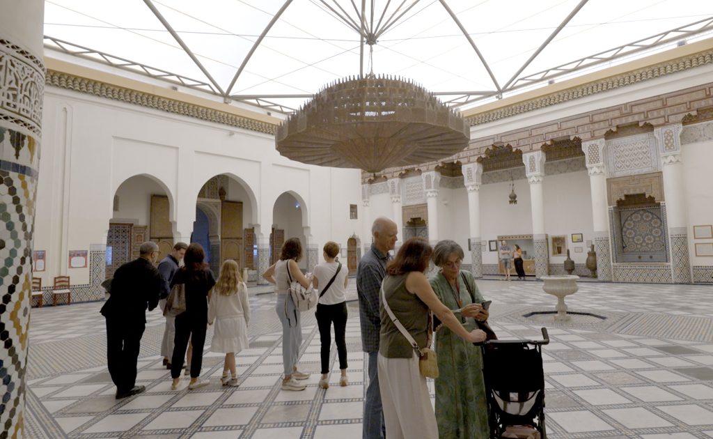Patio del Museo de Marrakech por Despacito por el Mundo