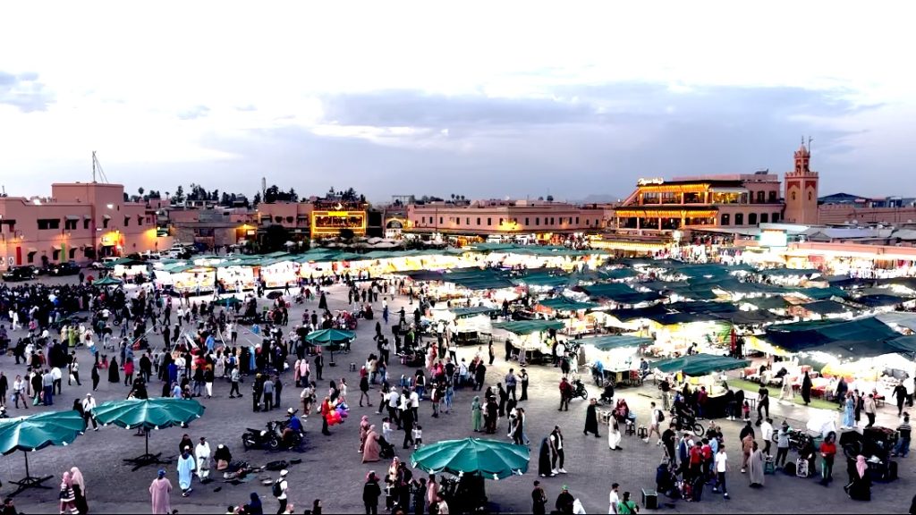Plaza Jamaa El Fna por Despacito por el Mundo