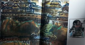 Libro de las pinturas de Kurosawa para "Ran"