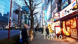 Tokio y sus neones por Despacito por el mundo